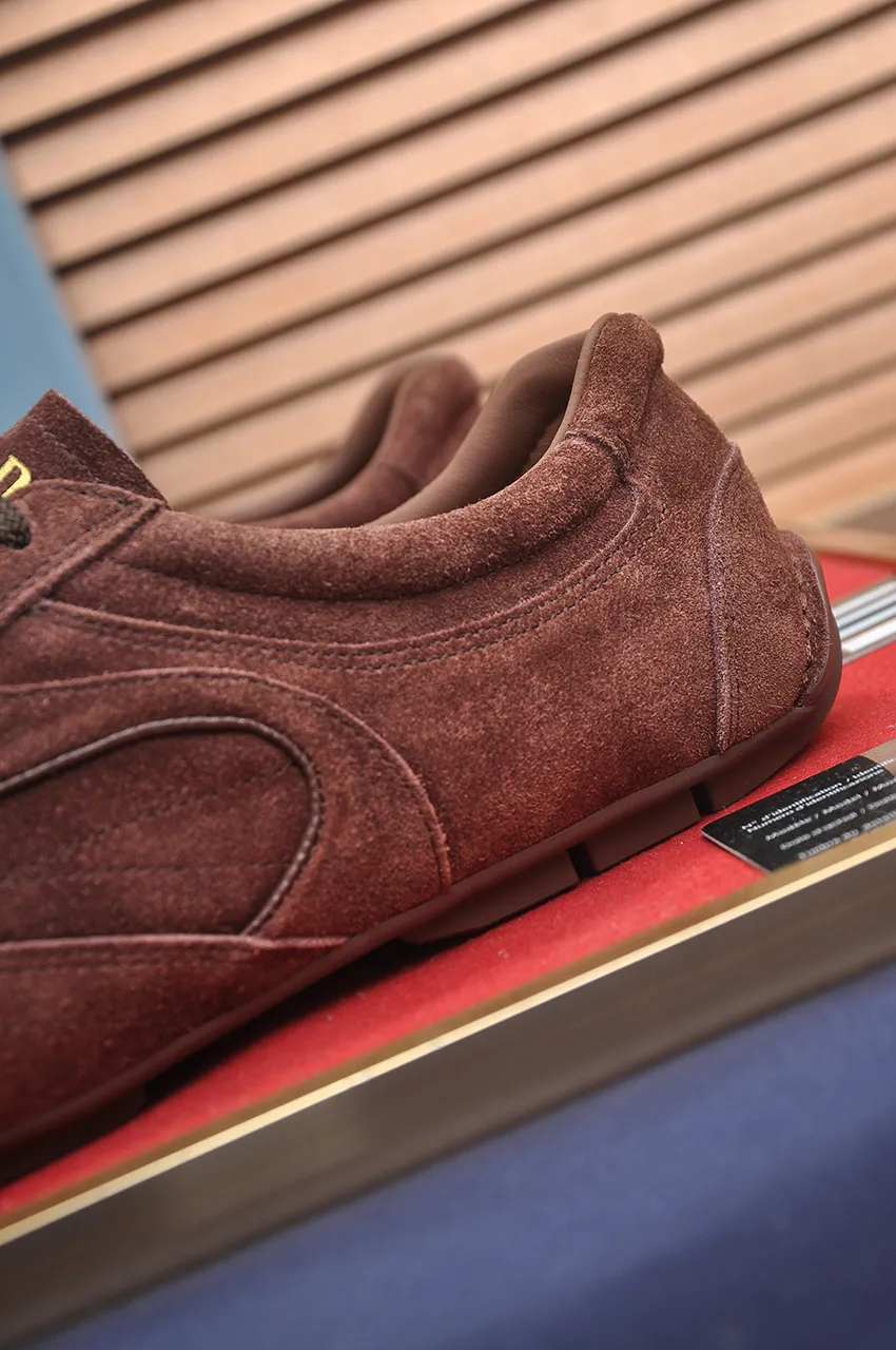 Men's shoes 💰560💶【PRADA】Prada casual shoes for couples, originally developed 1:1, made of high-mercerized cowhide with imported cowhide, silk sheepskin lining, rubber outsole, comfortable and soft on the feet, size for women: 35 to 40. Male 38 to 48💰🔥🔥🔥🔥🔥